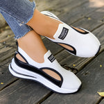 Zenvia - Baskets Slip-On à Découpes Latérales — vue 10